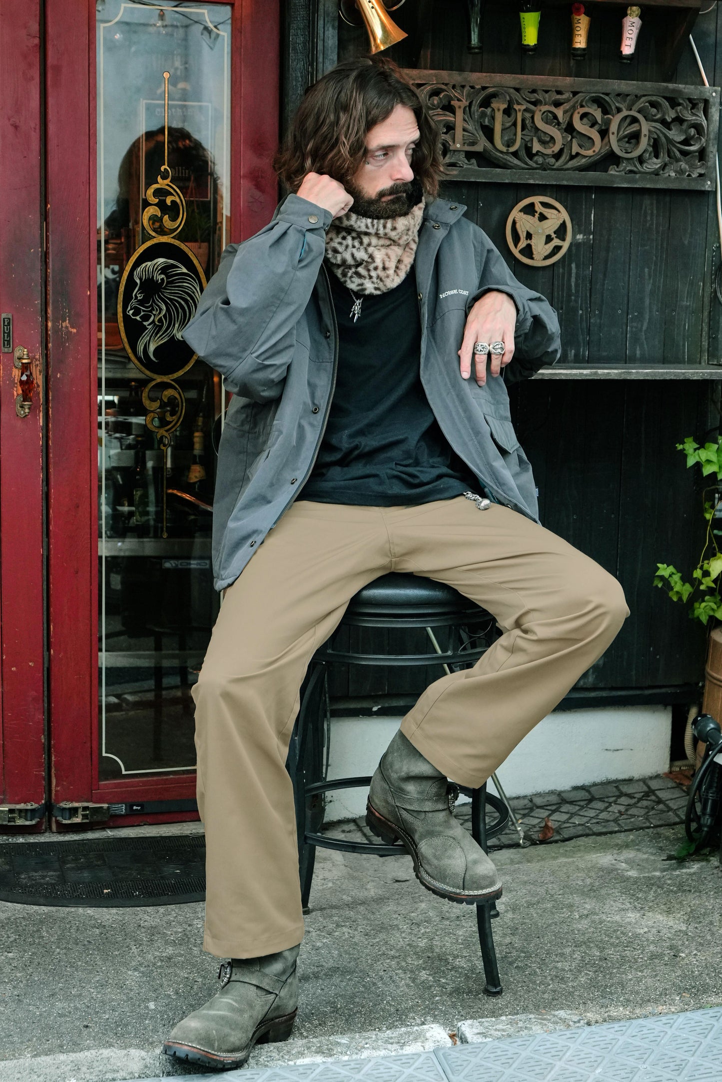 WINDPROOF SIDE POKET WORK PANTS