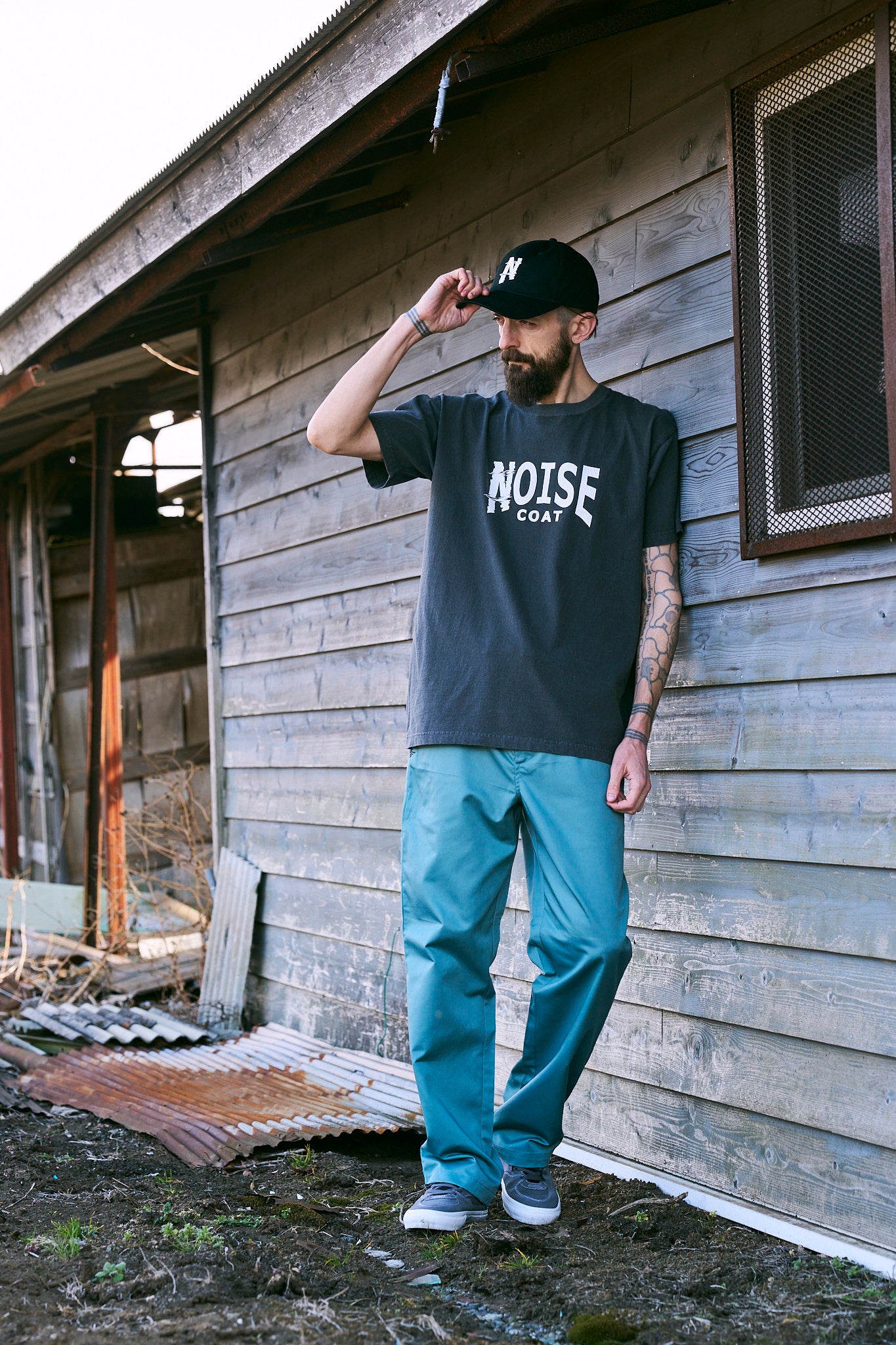 SIDE POKET WORK PANTS