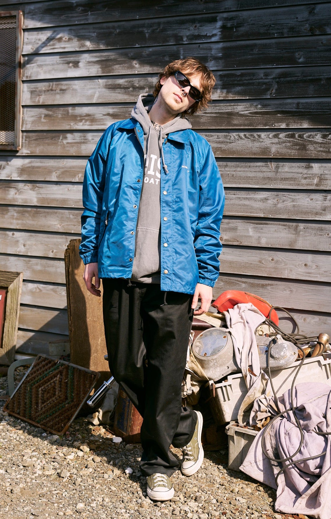 SIDE POKET WORK PANTS