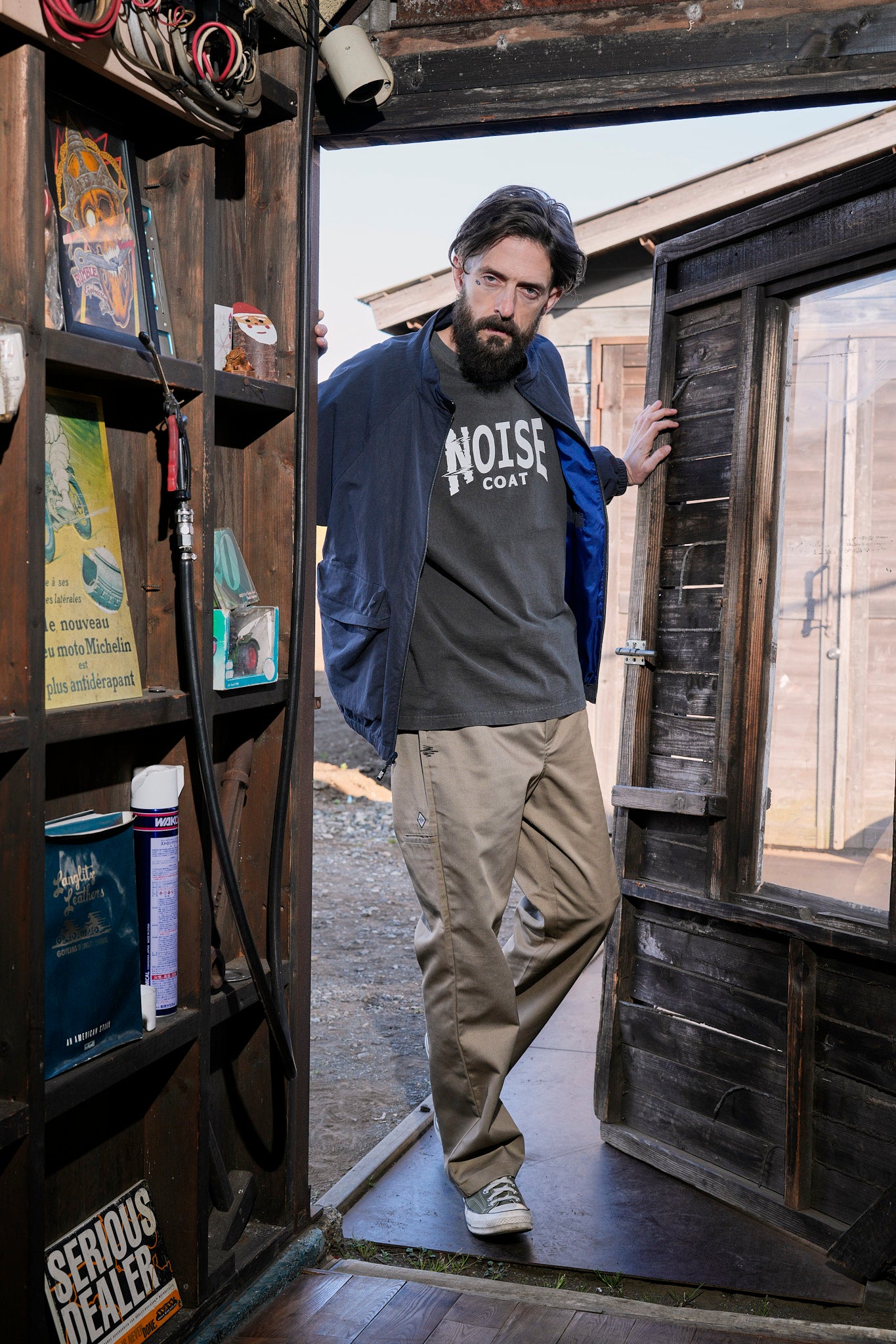 SIDE POKET WORK PANTS