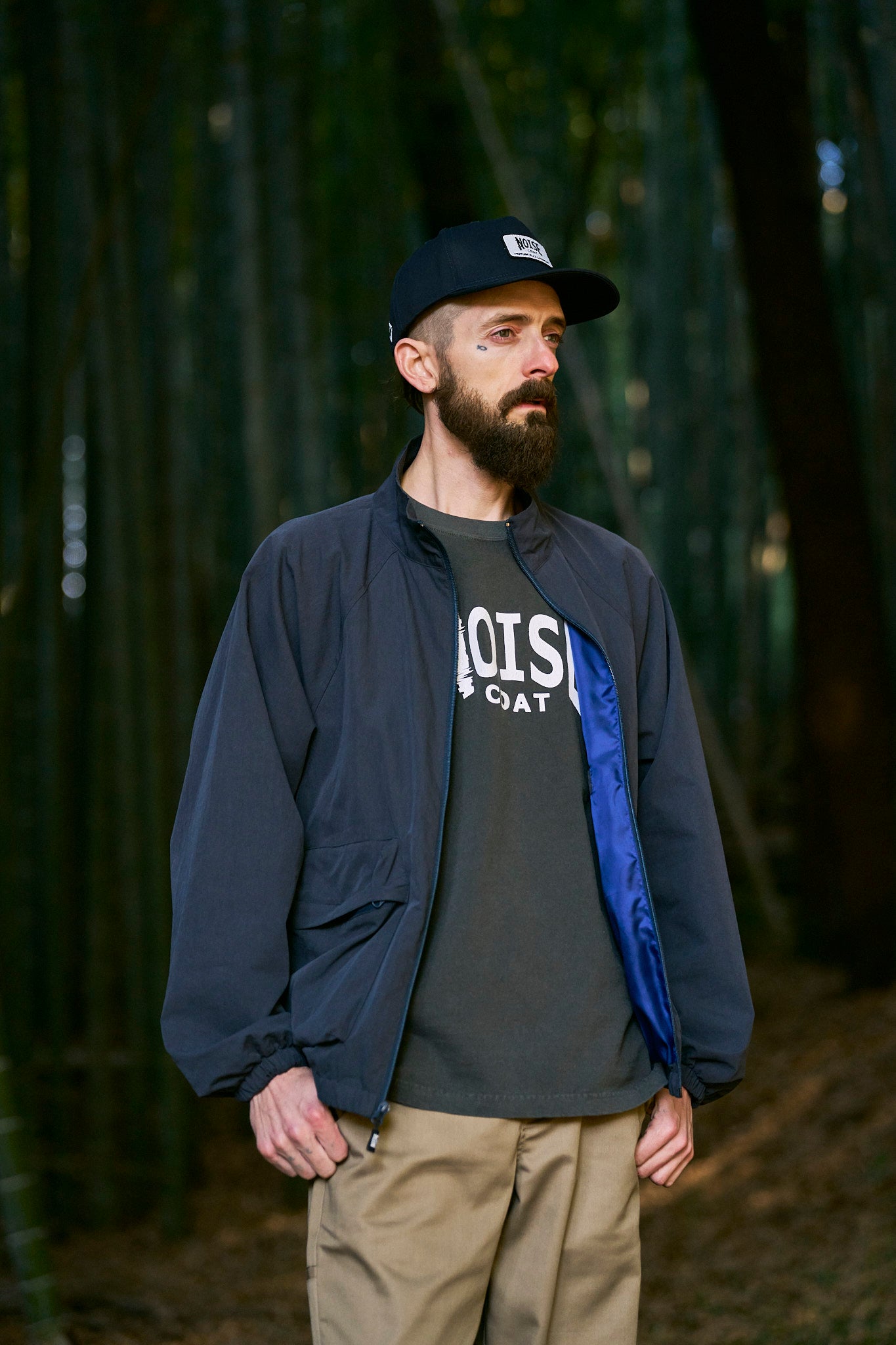 STAND COLLER JACKET