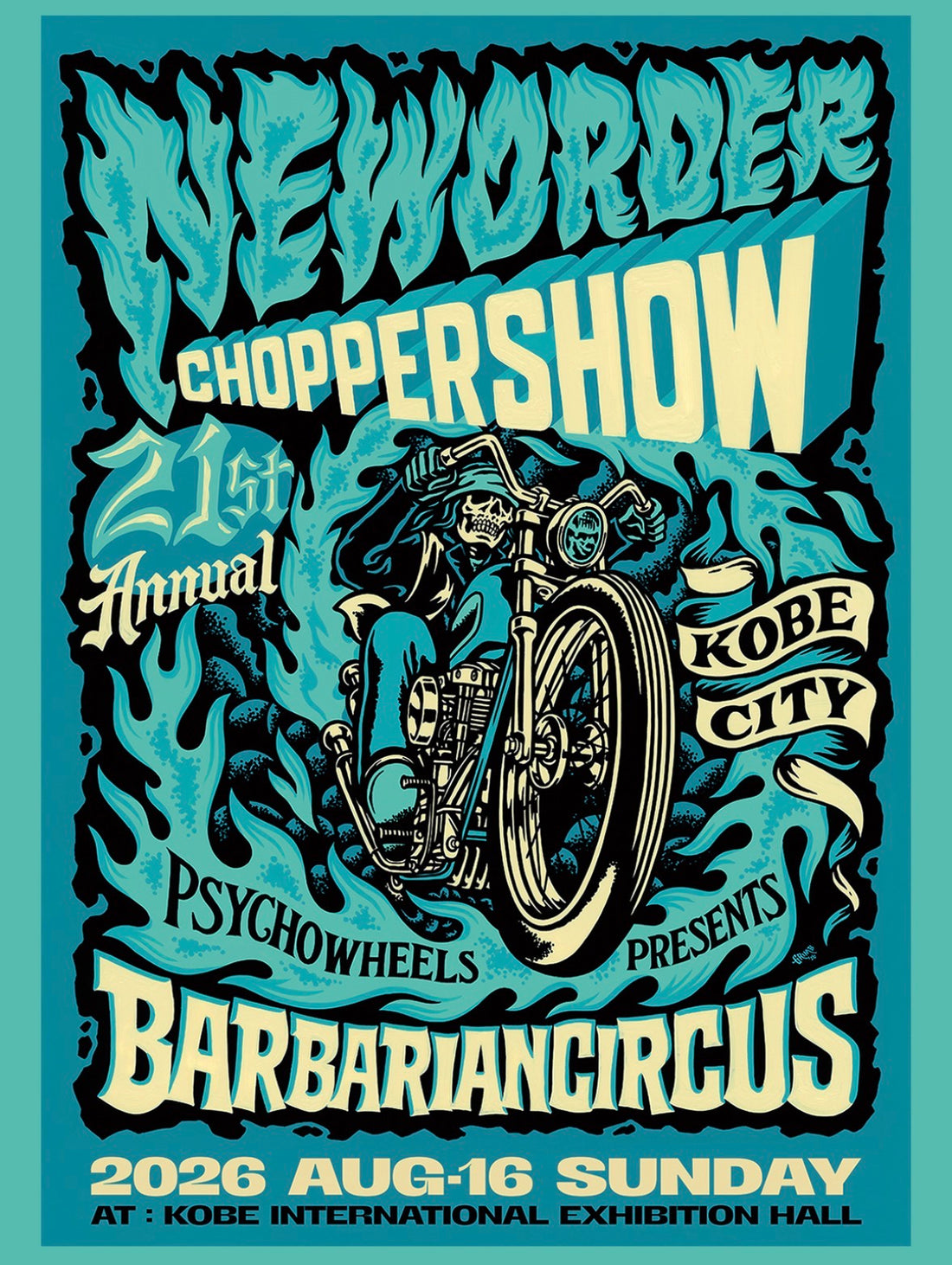 "NEWORDER CHOPPER SHOW" に出店致します