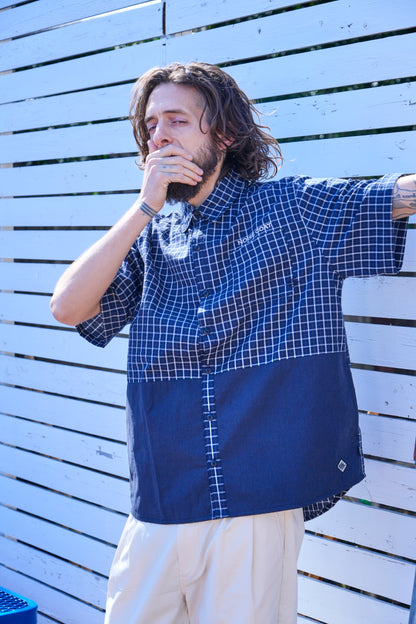 SHORT SLEEVE CHECK SHIRT
