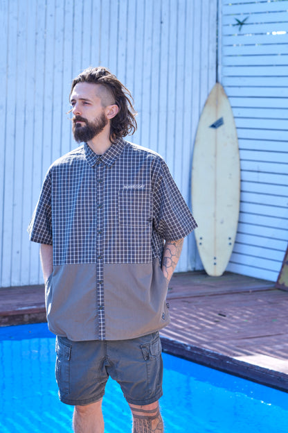 SHORT SLEEVE CHECK SHIRT