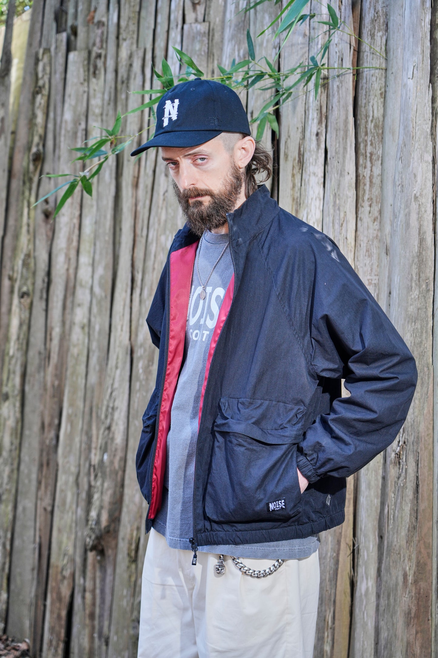 STAND COLLER JACKET