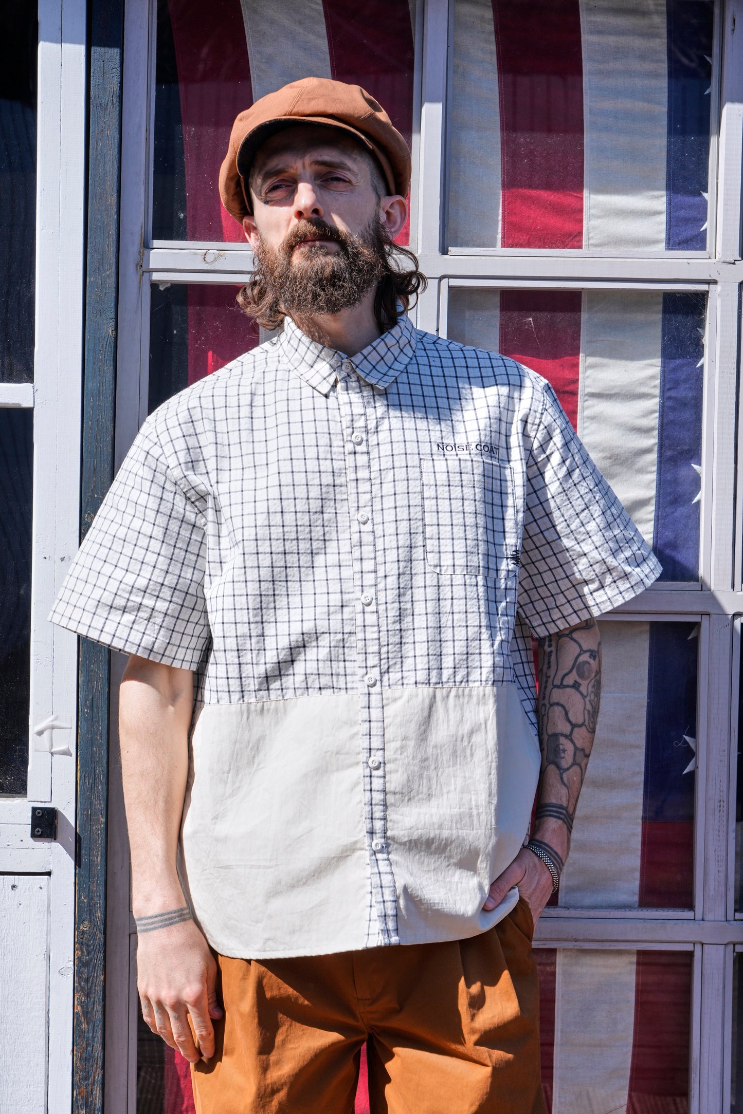 SHORT SLEEVE CHECK SHIRT