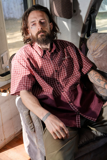 SHORT SLEEVE CHECK SHIRT
