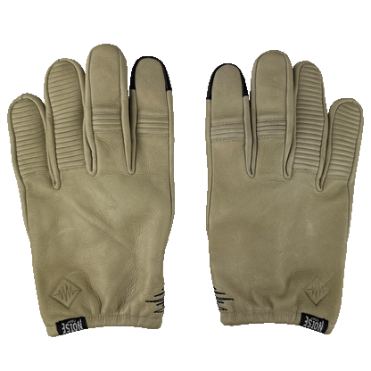 SHIRRING LEATHER GLOVE