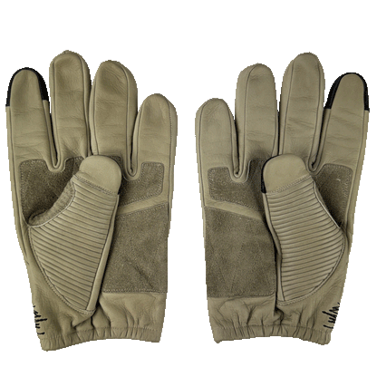 SHIRRING LEATHER GLOVE