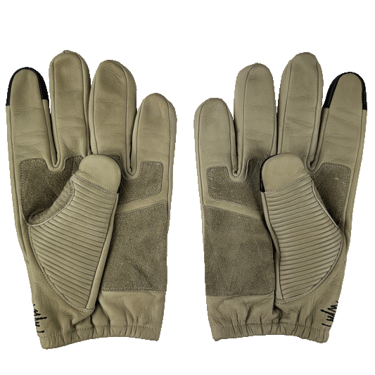 SHIRRING LEATHER GLOVE