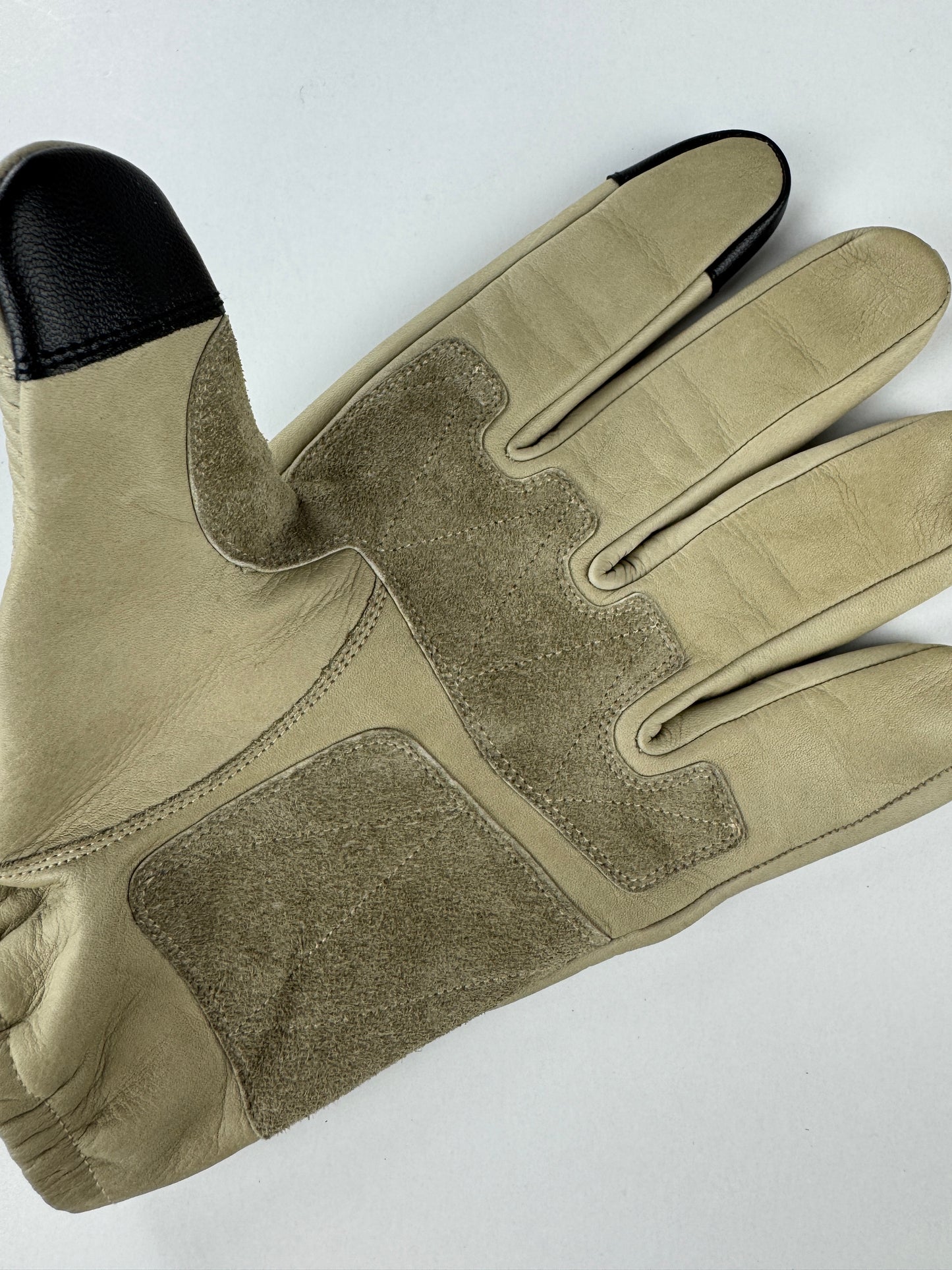 SHIRRING LEATHER GLOVE
