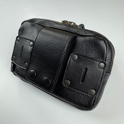 LEATHER HANDLE BAG