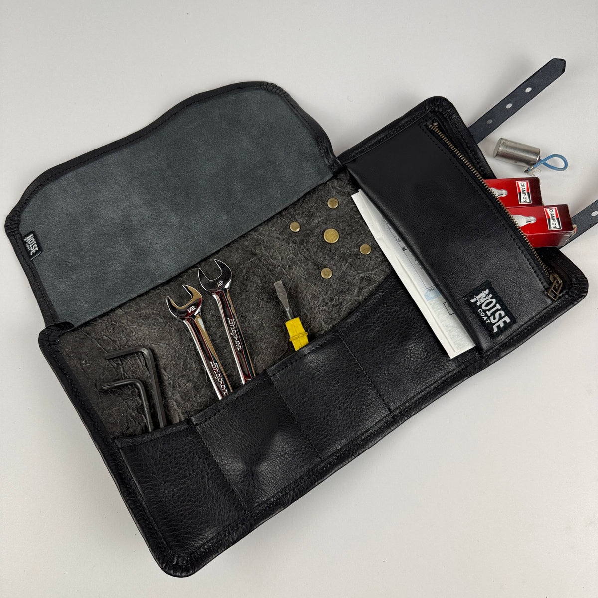 LEATHER TOOL ROLL (Short)