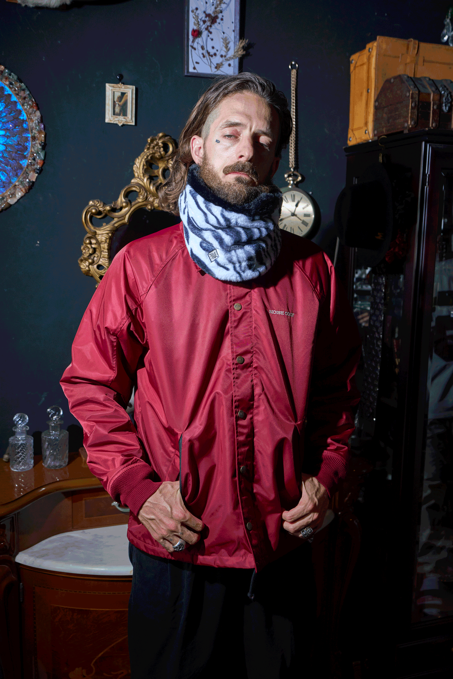 REVERSIBLE WINDPROOF NECK WARMER